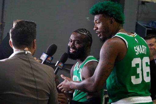 开云下载-绿军媒体日：众将避谈乌度卡 目标仍是总冠军